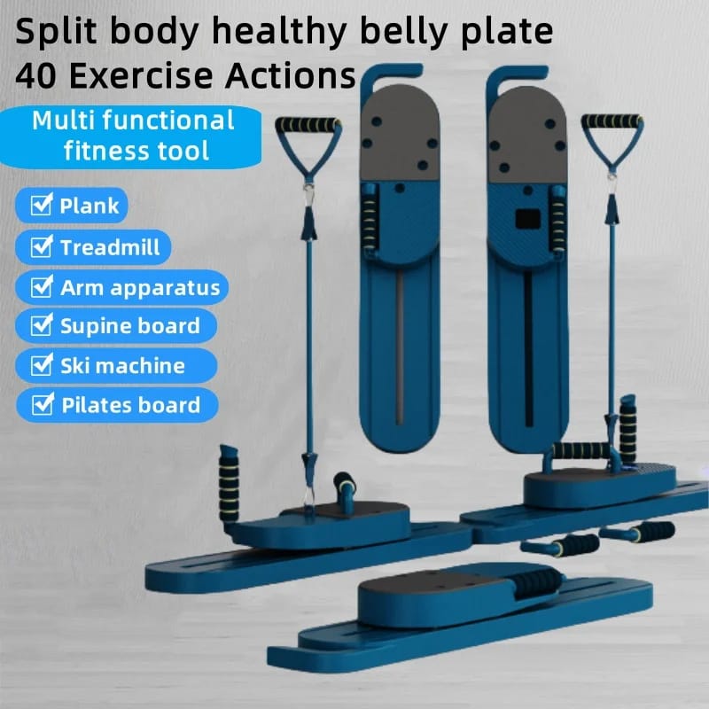 Máquina Abdominal Split Pilates Y Piernas Multifuncional